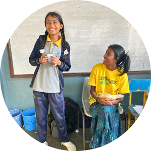 Australian university students volunteering abroad in Nepal on a health education program