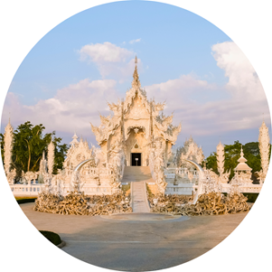 Tour the sites of Northern Thailand including Chiang Rai and Pai