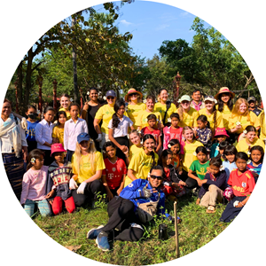 Australian university students take climate action by planting trees in Cambodia