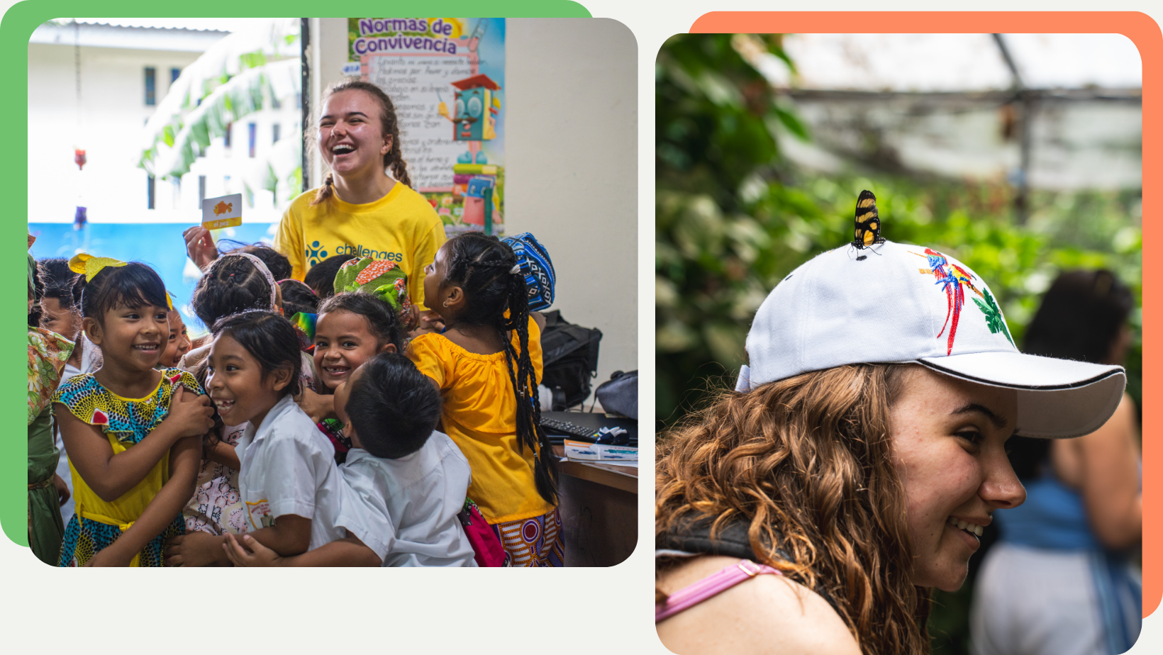 Australian university students on a volunteer abroad program in Panama